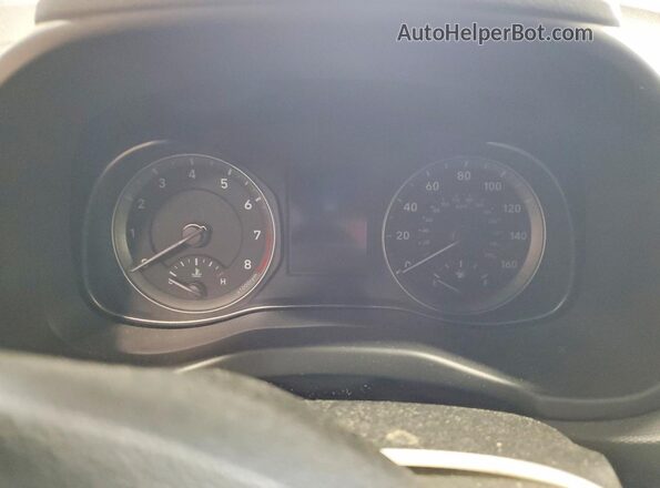 KM8K12AAXMU643183 2021 HYUNDAI KONA Gray ხელსაწყოთა პანელის ხედი