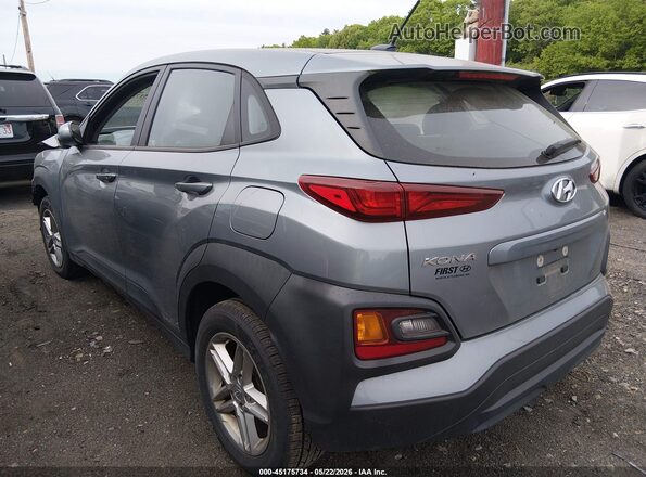 KM8K12AAXMU645841 2021 HYUNDAI KONA Gray Задня ліва чверть