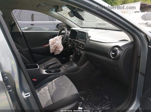 KM8K12AAXMU645841 2021 HYUNDAI KONA Gray Вид салону спереду
