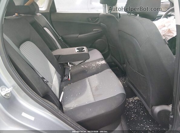 KM8K12AAXMU645841 2021 HYUNDAI KONA Gray Вид наклейки з VIN-кодом
