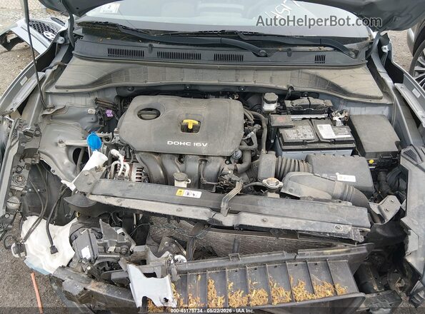 KM8K12AAXMU645841 2021 HYUNDAI KONA Gray Вид ззаду