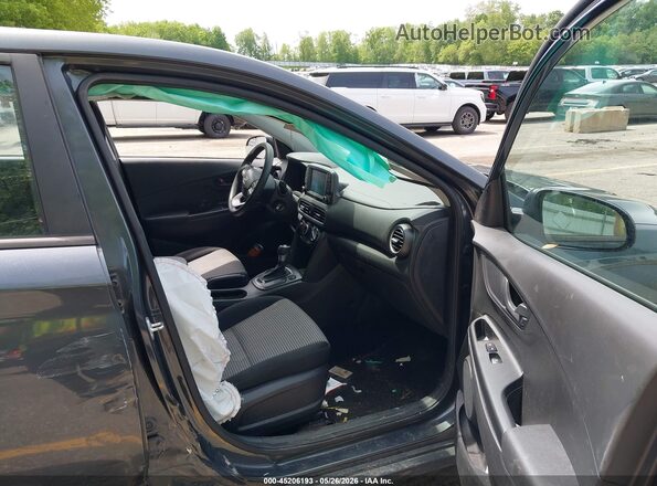 KM8K1CAA0JU072269 2018 HYUNDAI KONA Gray Vista interior delantera