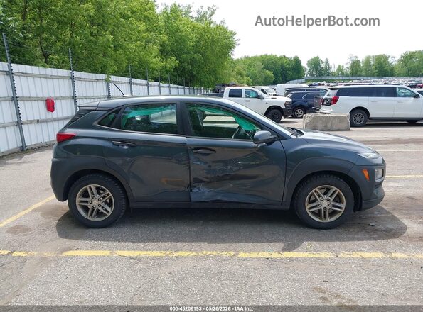KM8K1CAA0JU072269 2018 HYUNDAI KONA Gray Vista interior trasera