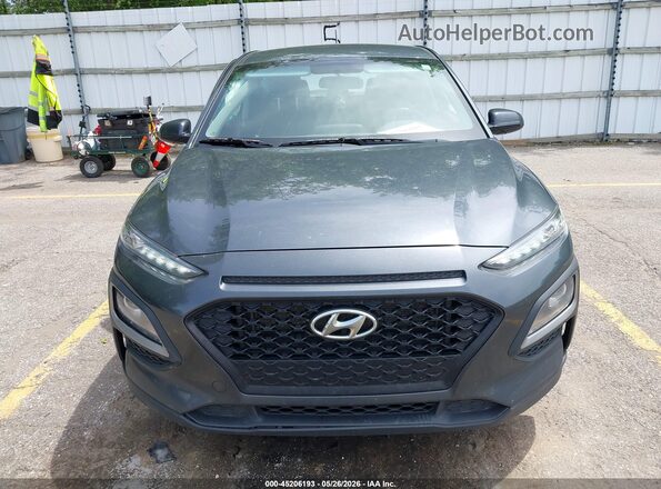 KM8K1CAA0JU072269 2018 HYUNDAI KONA Gray Vista del cuadro de instrumentos