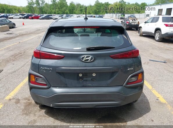 KM8K1CAA0JU072269 2018 HYUNDAI KONA Gray 