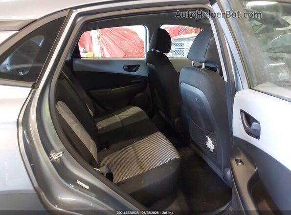 KM8K1CAA0MU683228 2021 HYUNDAI KONA Gray VIN կոդի պիտակի տեսք