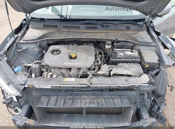 KM8K1CAA2MU644480 2021 HYUNDAI KONA Gray უკანა ხედი