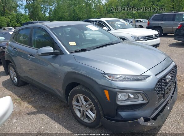 KM8K1CAA2MU704581 2021 HYUNDAI KONA Gray Widok wnętrza z tyłu