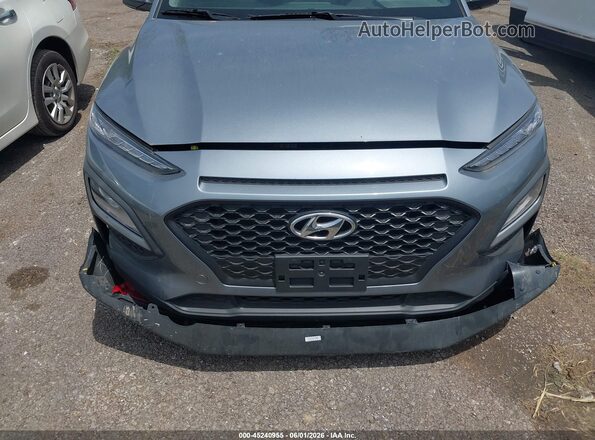 KM8K1CAA2MU704581 2021 HYUNDAI KONA Gray Widok z przodu