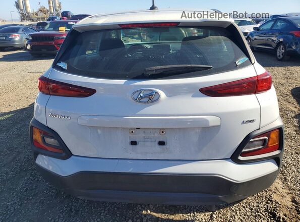 KM8K1CAA3LU483040 2020 HYUNDAI KONA Белый Вид сзади