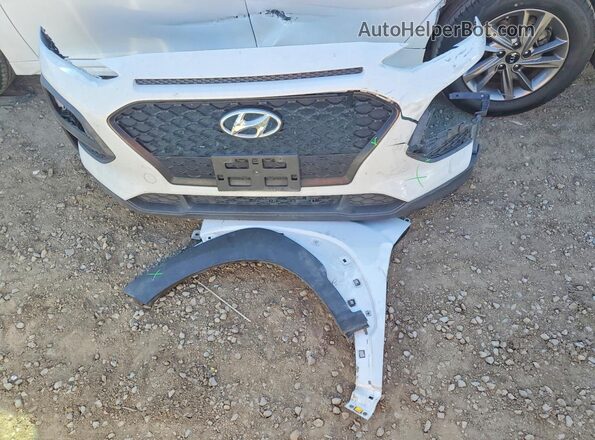 KM8K1CAA3LU483040 2020 HYUNDAI KONA Белый Вид подкапотного пространства