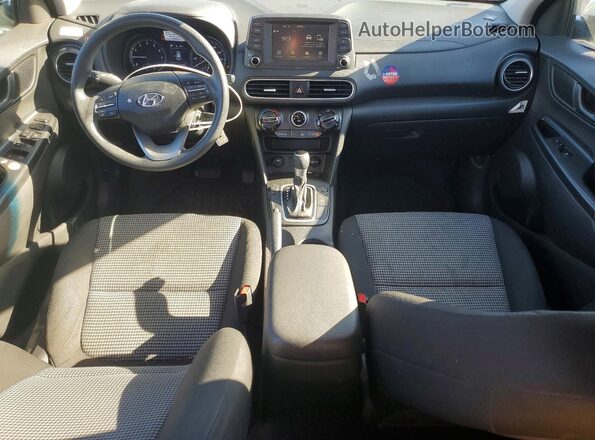 KM8K1CAA3LU483040 2020 HYUNDAI KONA Белый Вид панели приборов