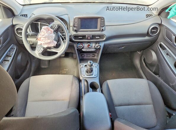 KM8K1CAA5LU416374 2020 HYUNDAI KONA White Vista del salpicadero