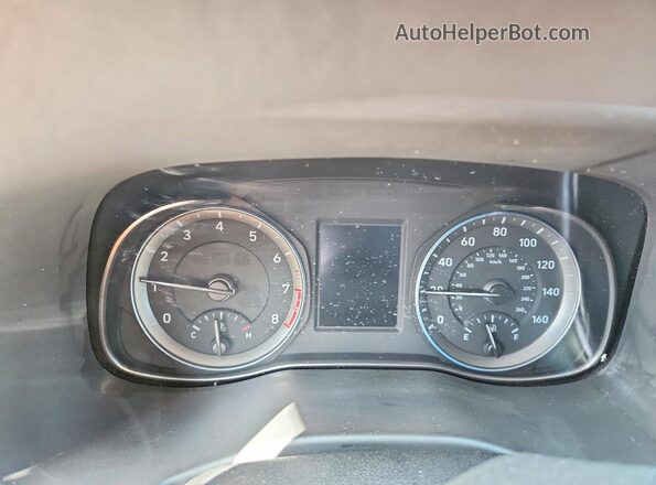 KM8K1CAA5LU416374 2020 HYUNDAI KONA White Vista del cuadro de instrumentos