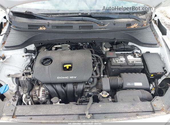 KM8K1CAA6JU077041 2018 HYUNDAI KONA White უკანა ხედი
