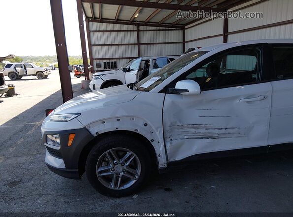 KM8K1CAA8LU464693 2020 HYUNDAI KONA White Դիմացի տեսք