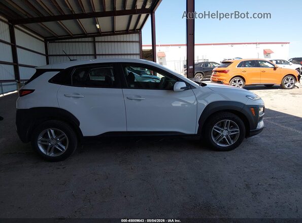KM8K1CAA8LU464693 2020 HYUNDAI KONA White Սալոնի 360 աստիճան տեսք
