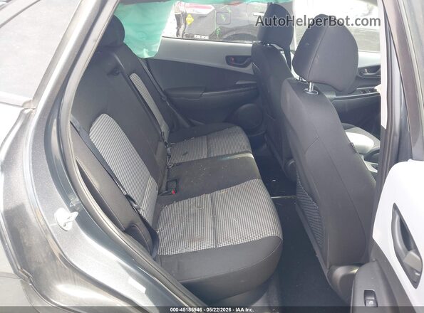 KM8K22AA0KU229498 2019 HYUNDAI KONA Dark Blue VIN კოდის სტიკერის ხედი