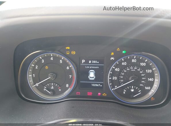 KM8K22AA0KU229498 2019 HYUNDAI KONA Dark Blue 