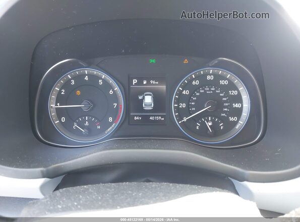 KM8K22AA1LU413754 2020 HYUNDAI KONA Black უკანა სავარძლების ხედი