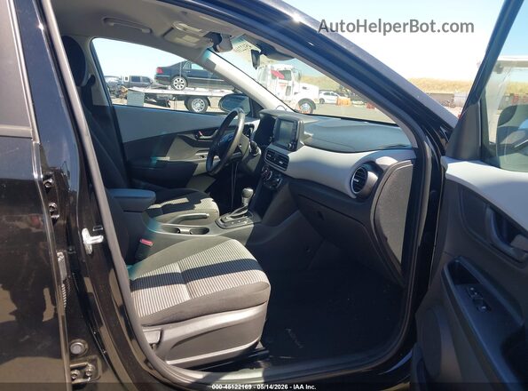KM8K22AA1LU413754 2020 HYUNDAI KONA Black წინა სალონის ხედი