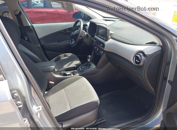 KM8K22AA2KU234718 2019 HYUNDAI KONA Gray Vista interior delantera