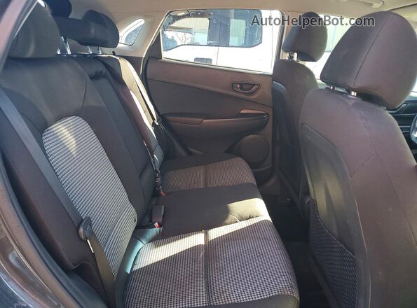 KM8K22AA2MU640243 2021 HYUNDAI KONA Charcoal Vista interior trasera