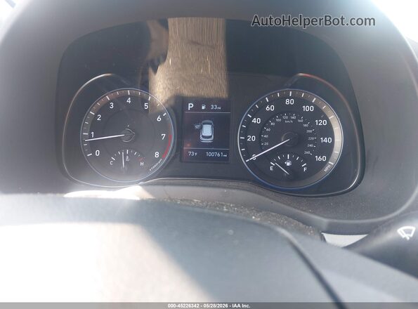 KM8K22AA7KU358418 2019 HYUNDAI KONA Blue Հետևի նստատեղերի տեսք