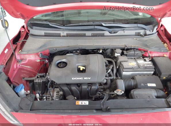 KM8K22AA8MU648380 2021 HYUNDAI KONA Темно-бордовый Вид сзади