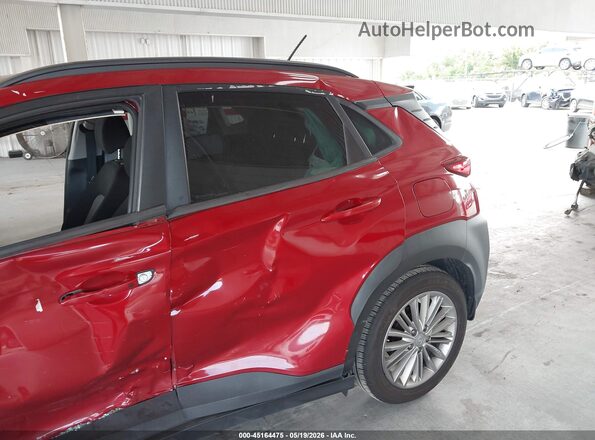 KM8K22AA8MU648380 2021 HYUNDAI KONA Темно-бордовый 