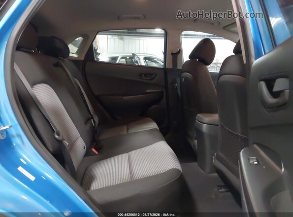 KM8K22AA9MU613203 2021 HYUNDAI KONA Blue VIN կոդի պիտակի տեսք