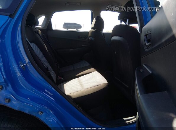 KM8K22AB8NU796989 2022 HYUNDAI KONA Light Blue Вид наклейки с VIN-кодом