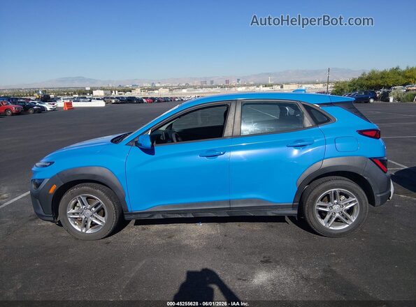 KM8K22AB8NU796989 2022 HYUNDAI KONA Light Blue 