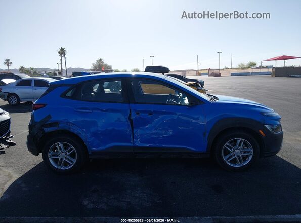 KM8K22AB8NU796989 2022 HYUNDAI KONA Light Blue Панорамный вид салона 360°