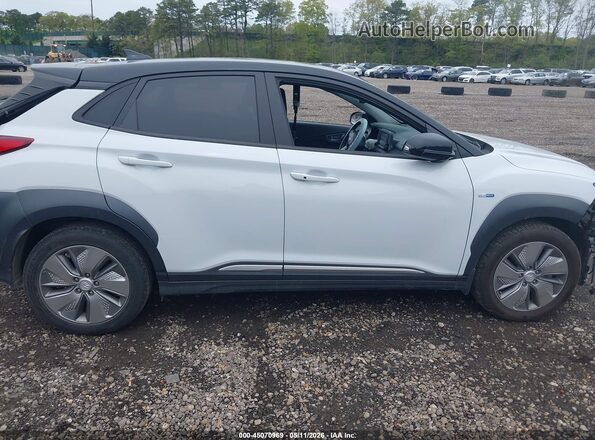 KM8K23AG5LU077018 2020 HYUNDAI KONA ELECTRIC White Սալոնի հետևի տեսք