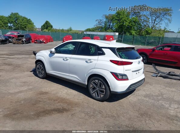 KM8K23AG5PU190876 2023 HYUNDAI KONA ELECTRIC White Задня ліва чверть