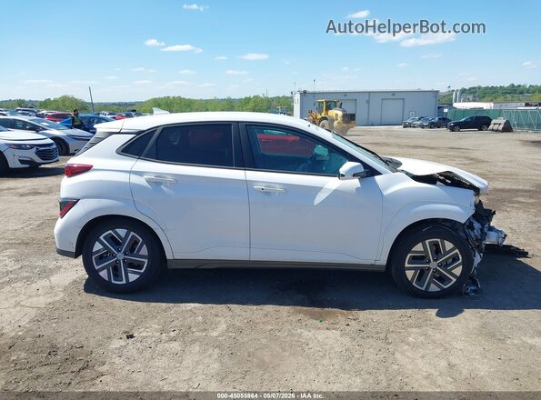 KM8K23AG5PU190876 2023 HYUNDAI KONA ELECTRIC White Вид задньої частини салону