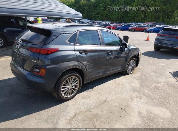 KM8K2CAA0JU154564 2018 HYUNDAI KONA Серый Задняя правая четверть