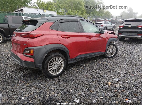 KM8K2CAA2KU348093 2019 HYUNDAI KONA Red Tył prawy