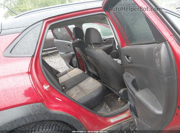 KM8K2CAA2KU348093 2019 HYUNDAI KONA Red Widok naklejki z numerem VIN