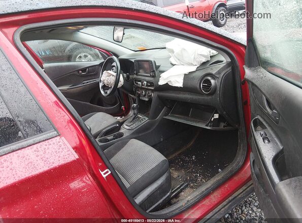 KM8K2CAA2KU348093 2019 HYUNDAI KONA Red Widok wnętrza z przodu