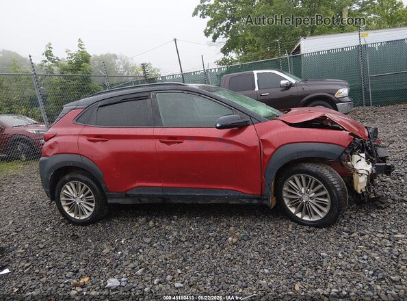 KM8K2CAA2KU348093 2019 HYUNDAI KONA Red Widok wnętrza 360 stopni