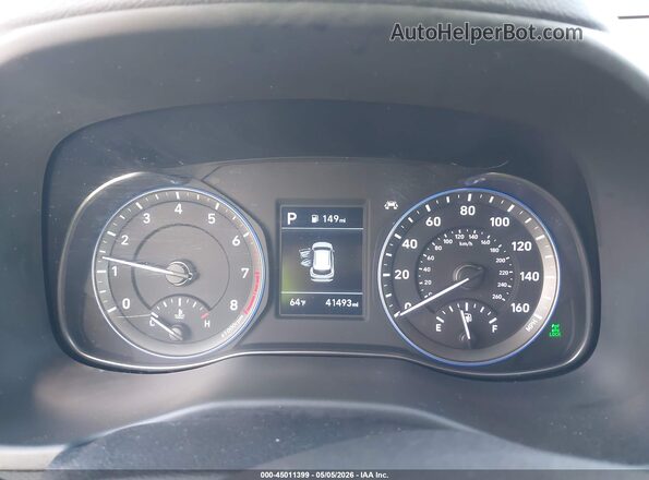 KM8K2CAA2MU598906 2021 HYUNDAI KONA Black Vista de los asientos traseros