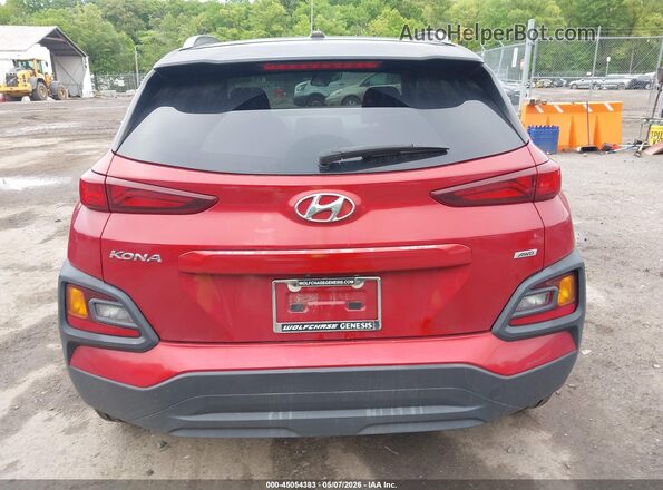 KM8K2CAA3JU072182 2018 HYUNDAI KONA Красный 