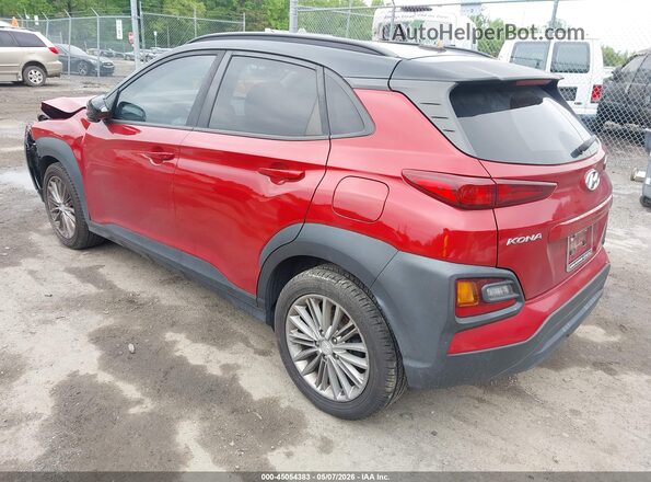 KM8K2CAA3JU072182 2018 HYUNDAI KONA Красный Задняя левая четверть