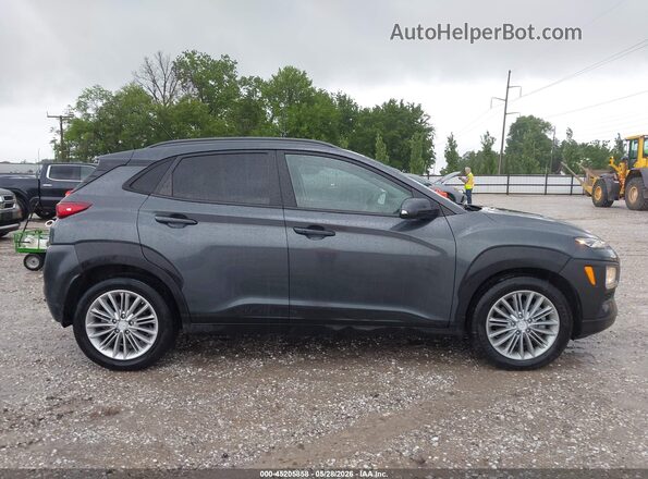 KM8K2CAA3KU360480 2019 HYUNDAI KONA Gray Սալոնի հետևի տեսք
