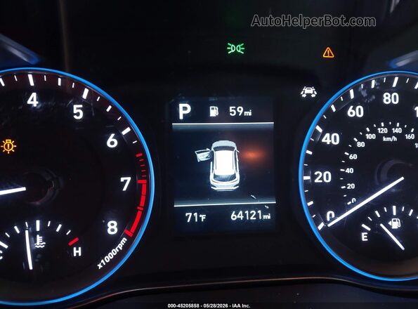 KM8K2CAA3KU360480 2019 HYUNDAI KONA Gray 