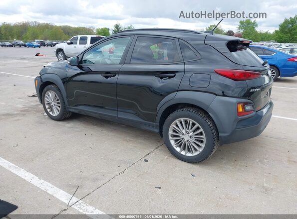 KM8K2CAA6KU339400 2019 HYUNDAI KONA Черный Задняя левая четверть