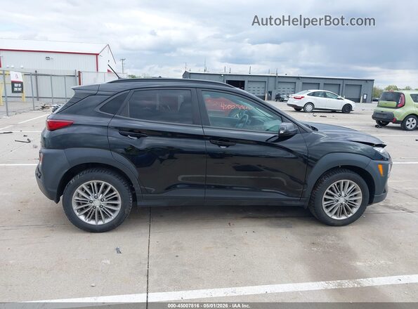 KM8K2CAA6KU339400 2019 HYUNDAI KONA Черный Вид задней части салона