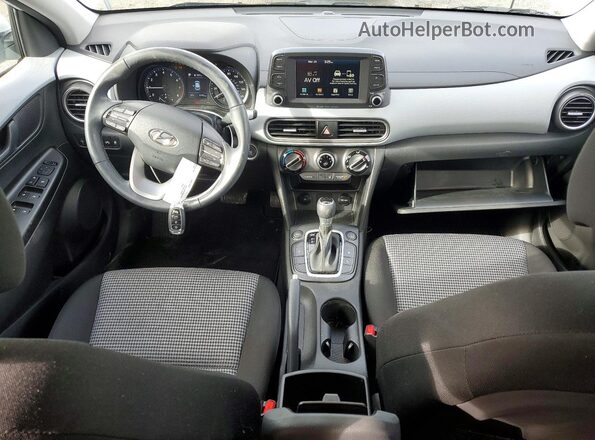 KM8K2CAA6MU659044 2021 HYUNDAI KONA White Vista del salpicadero